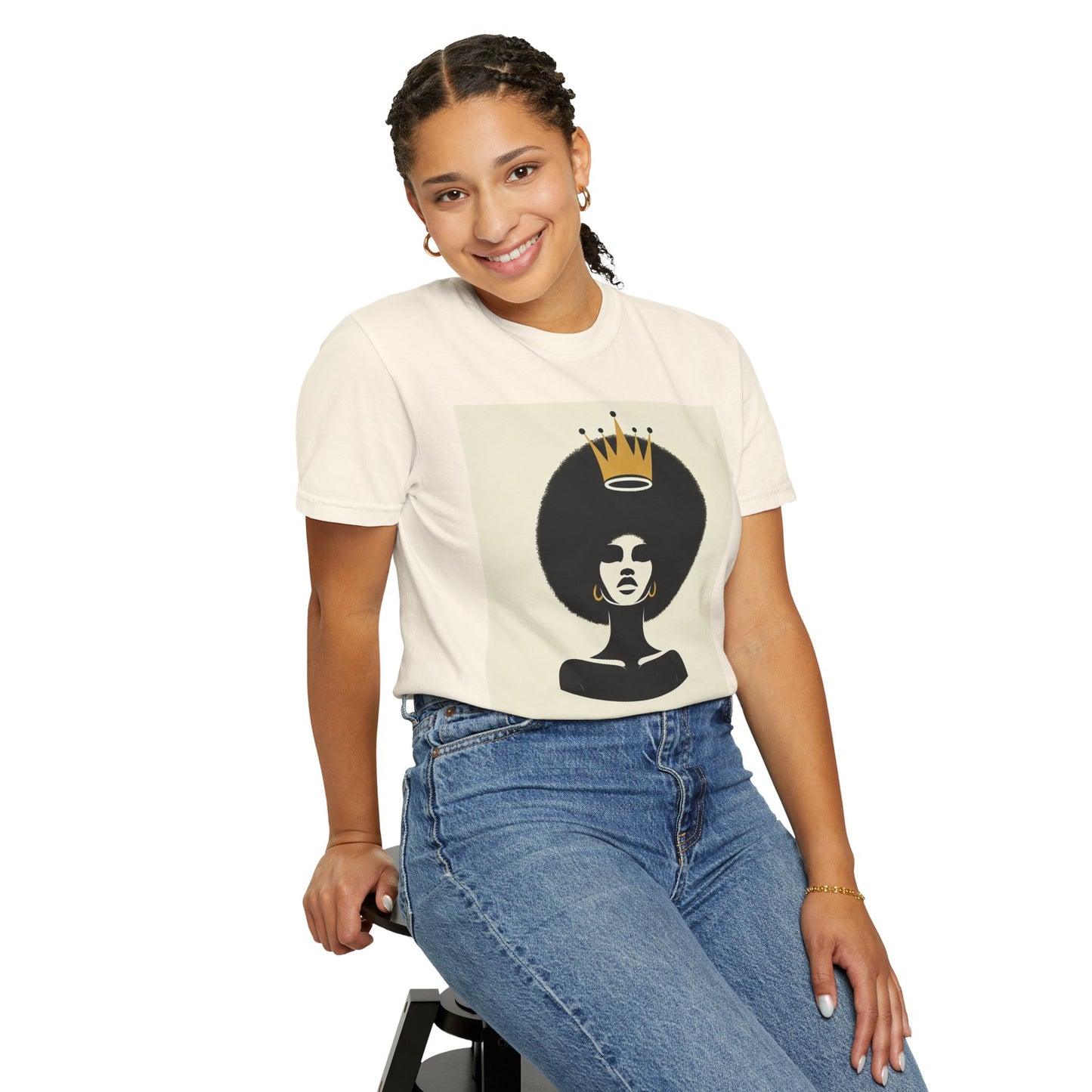 Afro Queen Graphic T-Shirt