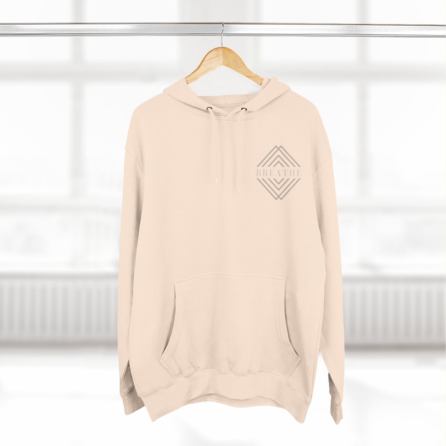 BREATHE Geometric Hoodie