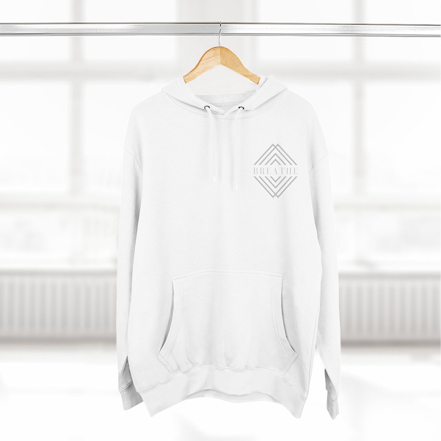 BREATHE Geometric Hoodie