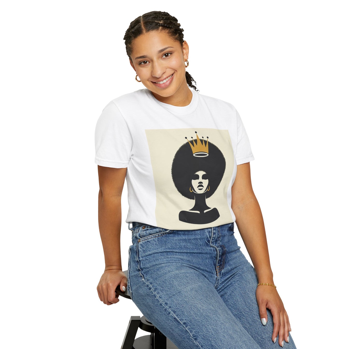 Afro Queen Graphic T-Shirt