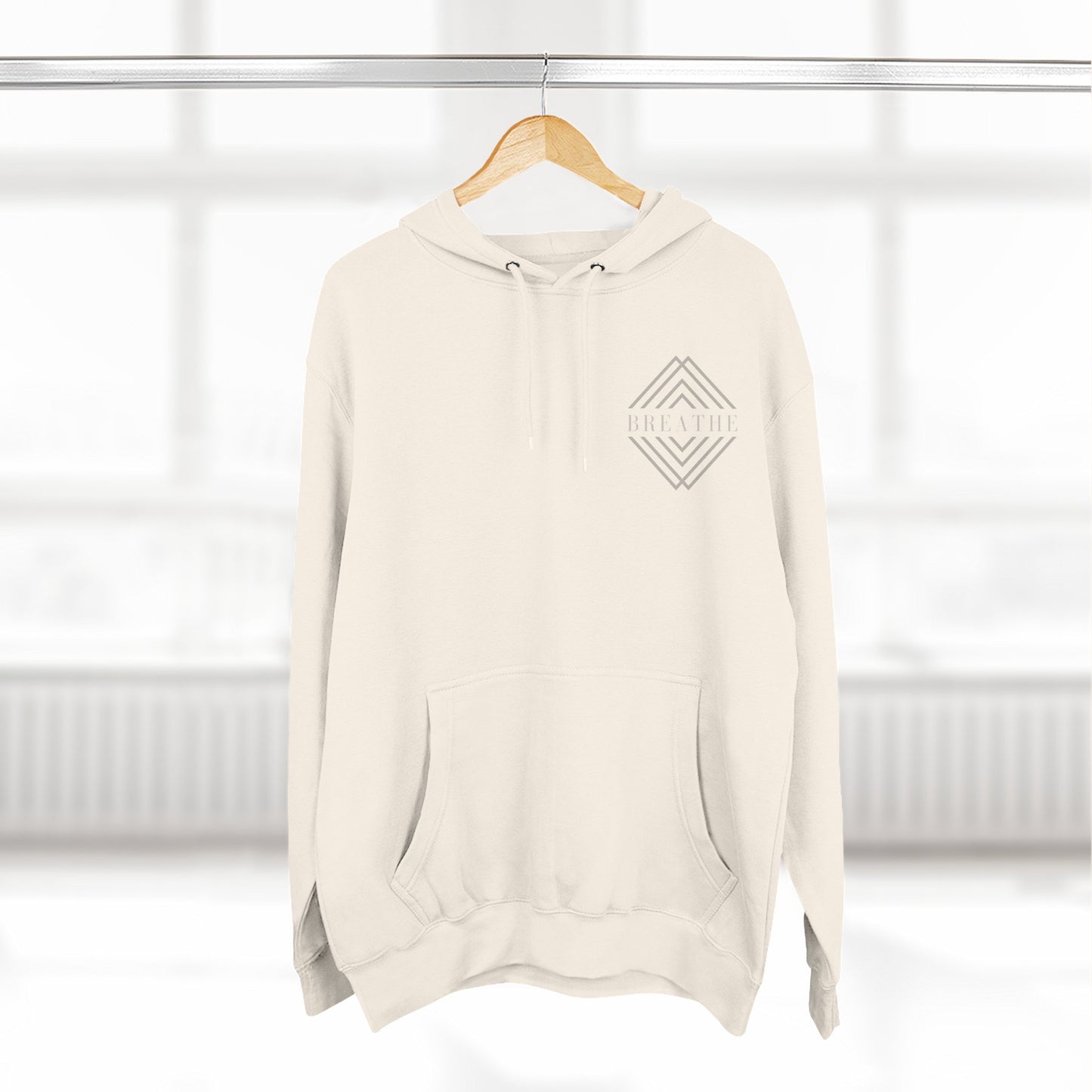 BREATHE Geometric Hoodie